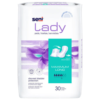 compare product Seni Lady Pads Maximum Long