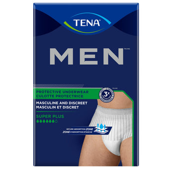 compare product TENA Men's Super Plus Protective Underwear