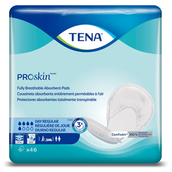 compare product TENA Proskin Pads, Day Regular