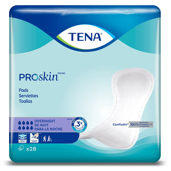 compare product TENA Proskin Pads, Overnight