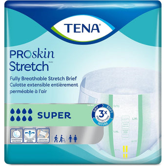 compare product TENA ProSkin Stretch Super Briefs