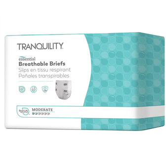 compare product Tranquility Essential Breathable Briefs, Moderate