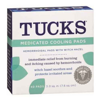 compare product TUCKS Hemorrhoid Medicated Cooling Pads
